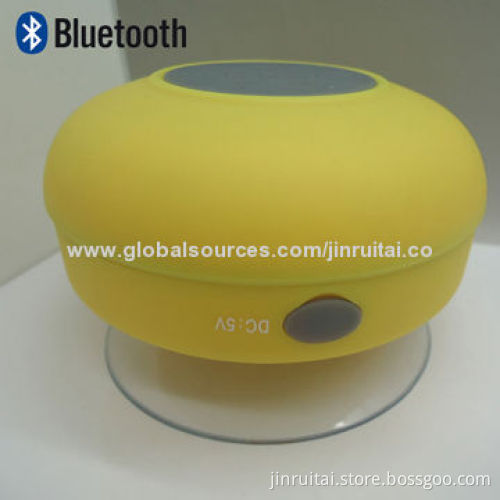 New Design Hot Sell Waterproof Bluetooth Speaker with Suction Cup